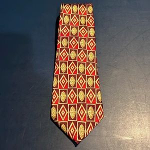 Vintage Mark Alexander 100% silk men’s necktie 60” long by 4” wide